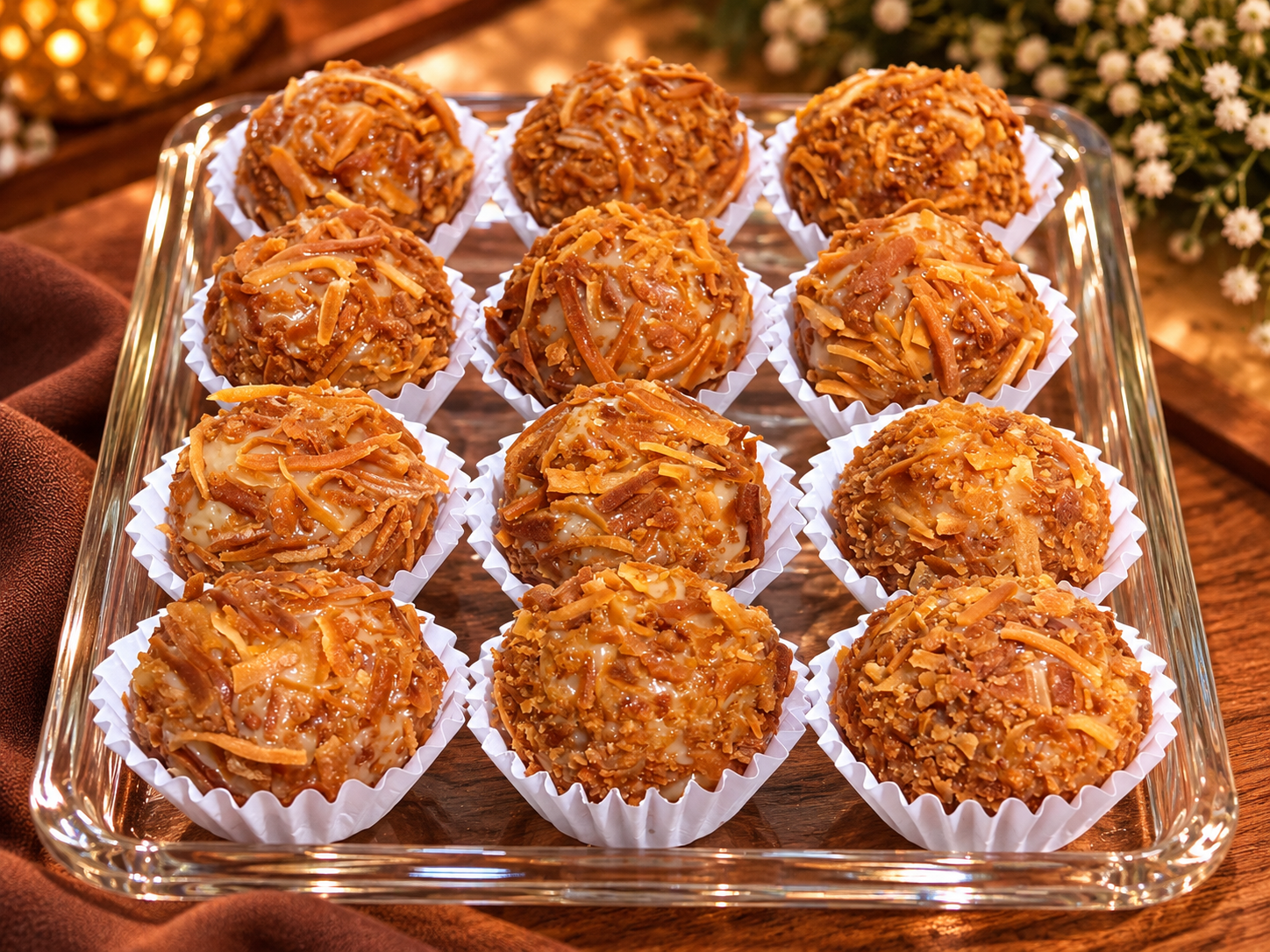 Brigadeiro de Côco Queimado